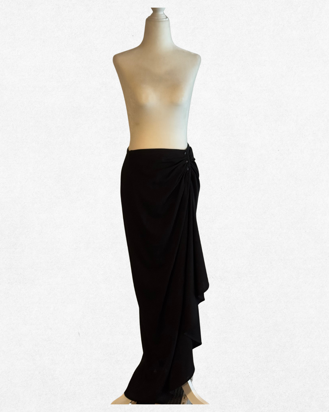 1980s Thierry Mugler Sculptural High-Waisted Skirt size S/M