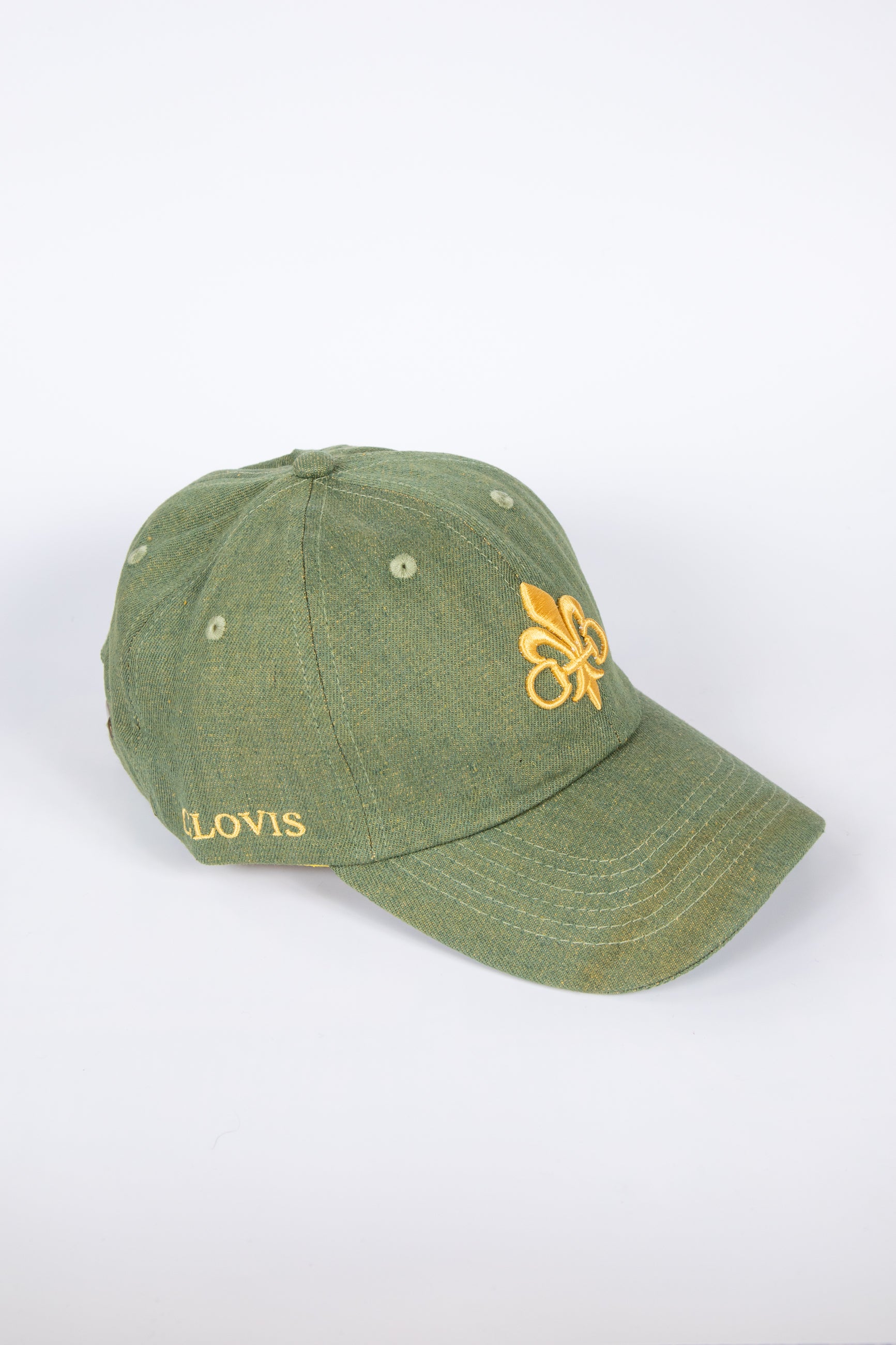 King Clovis Denim Dad Hat - Vert