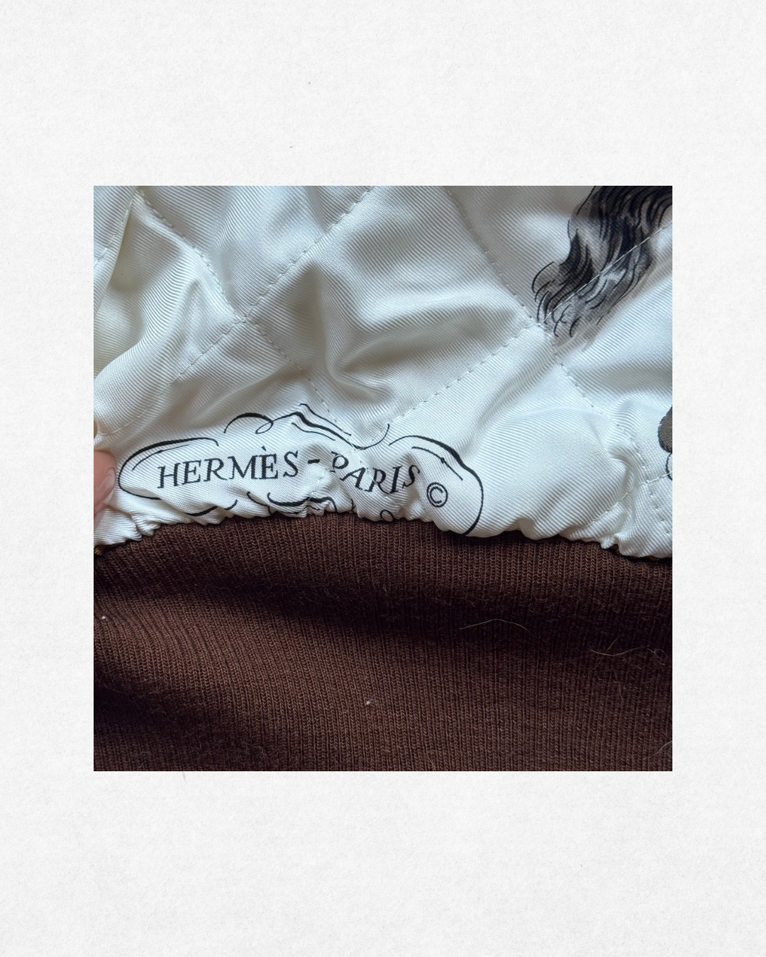 Vintage 1980’s Hermès “Emily In Paris” Padded Blouson REPRISE Jacket