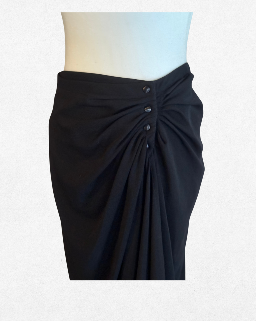 1980s Thierry Mugler Sculptural High-Waisted Skirt size S/M