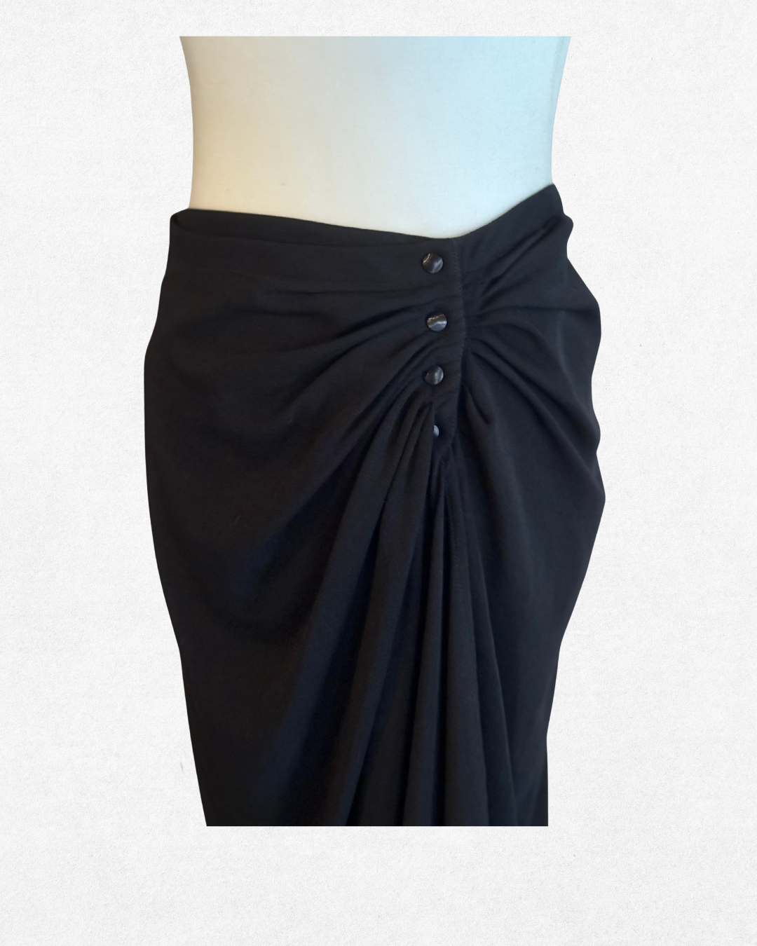 1980s Thierry Mugler Sculptural High-Waisted Skirt size S/M