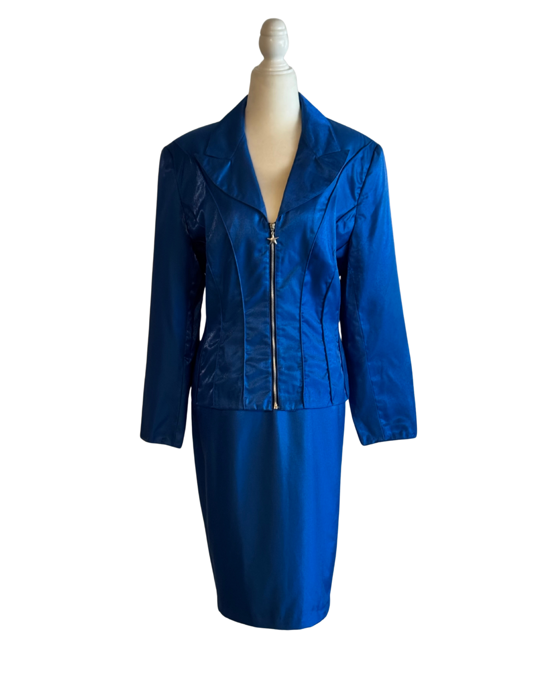 NWT 1980's Mary McFadden Skirt Suit Size 14