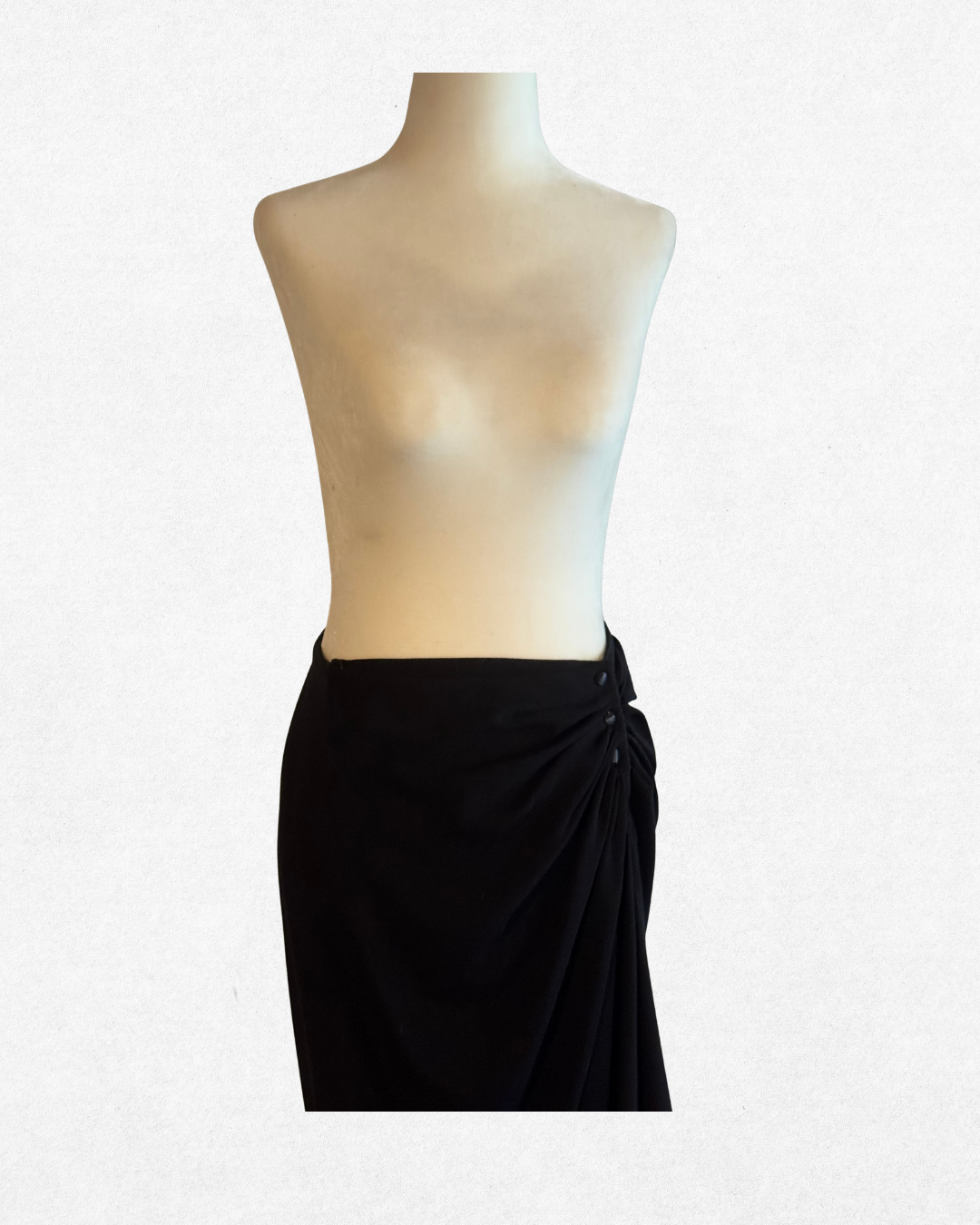 1980s Thierry Mugler Sculptural High-Waisted Skirt size S/M
