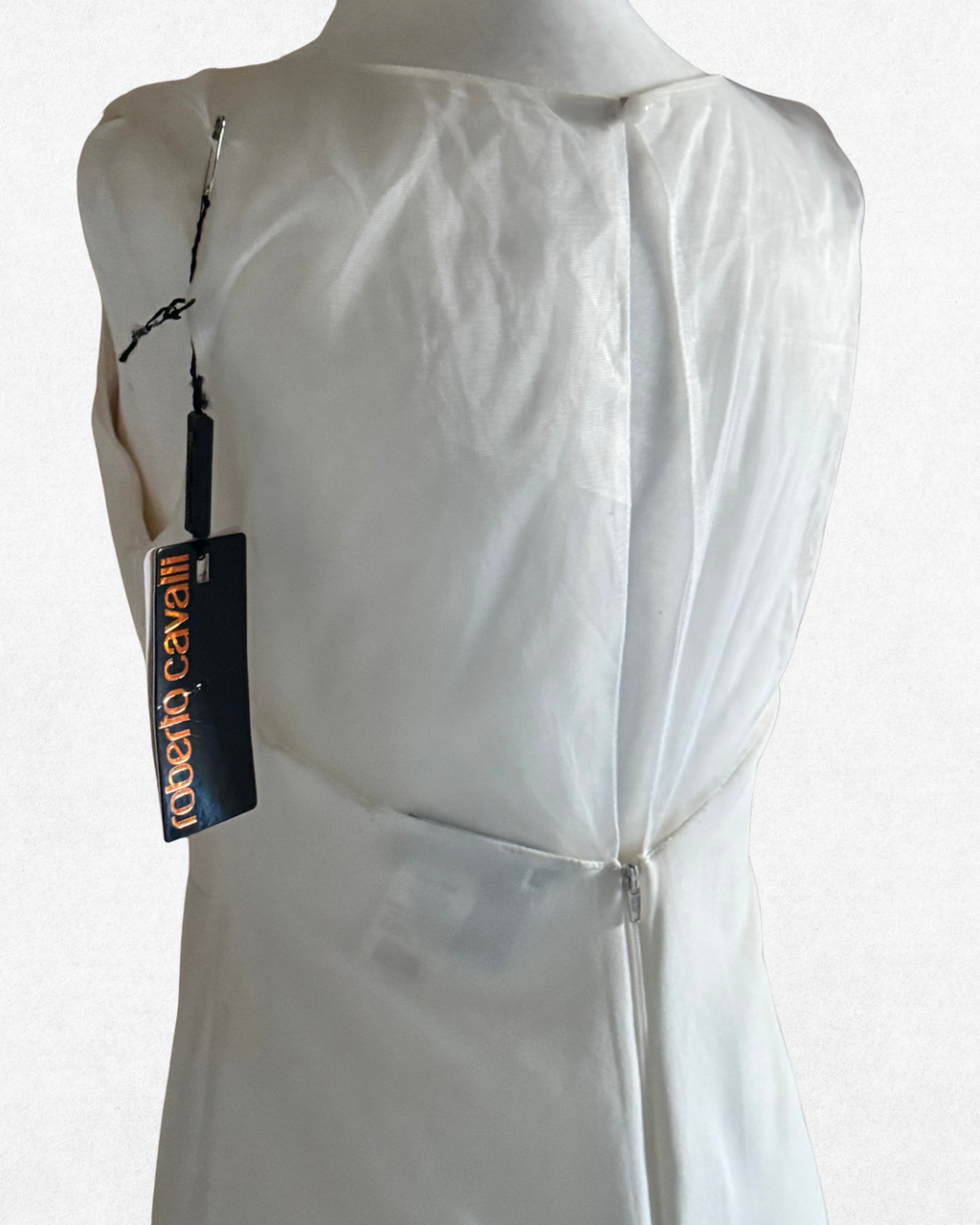 Vintage 2000’s Roberto Cavalli One-Shoulder Embellished Mini Dress – Size 40 (IT)/S