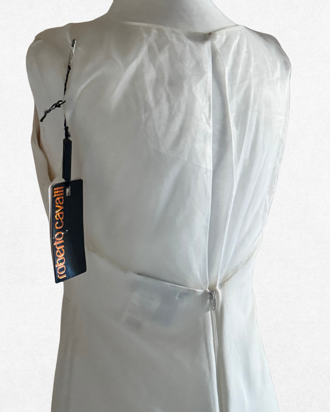 Vintage 2000’s Roberto Cavalli One-Shoulder Embellished Mini Dress – Size 40 (IT)/S