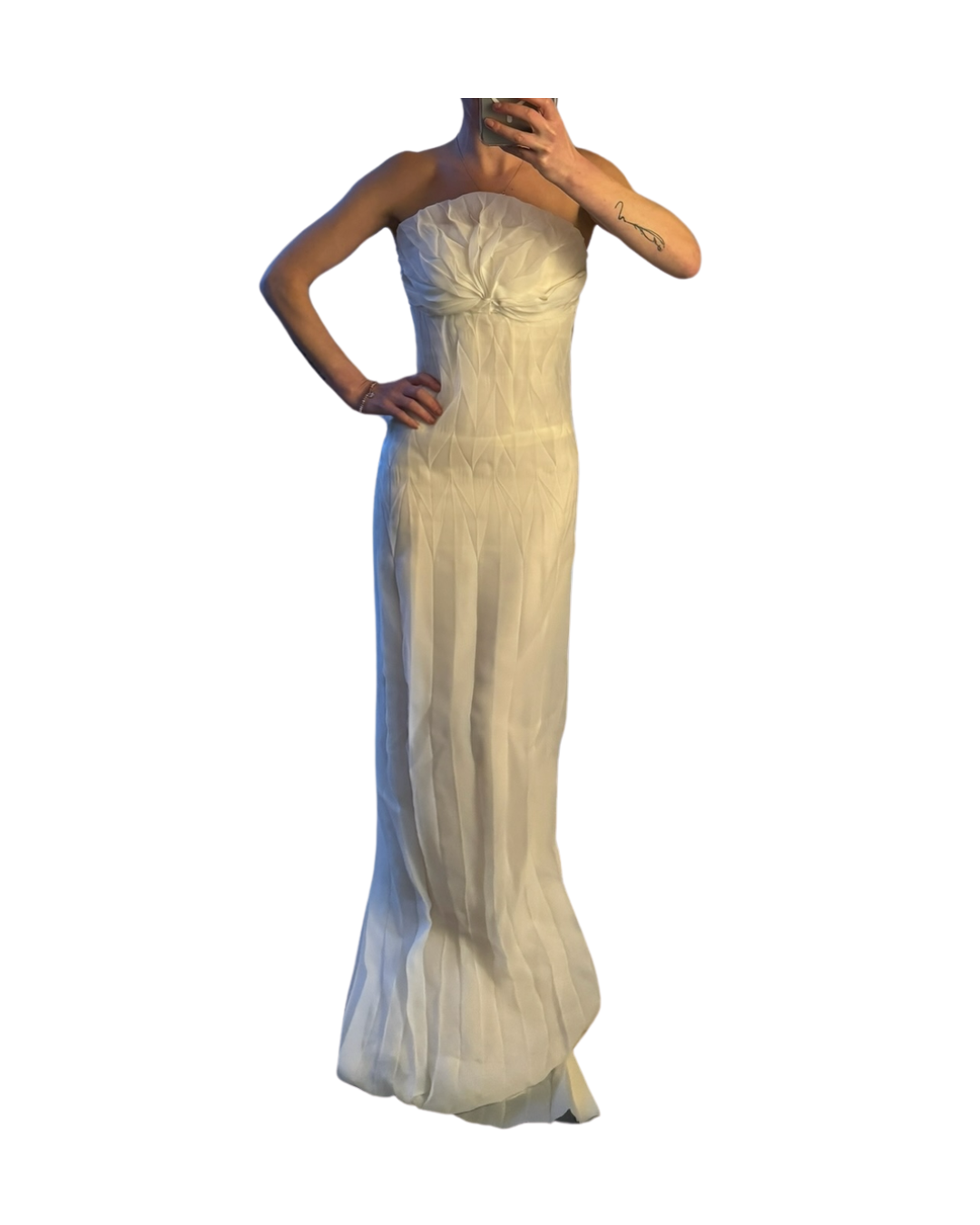 Vionnet SS15/16 Silk Strapless Gown – Size 34 FR (US 0/2)