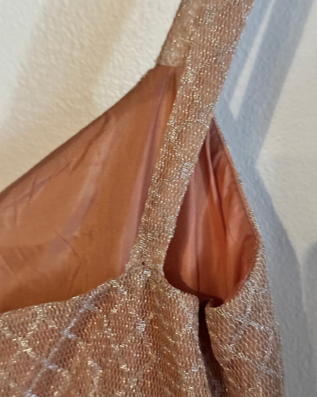 Mackie by Bob Mackie Nude Beaded Mini Dress Size 4