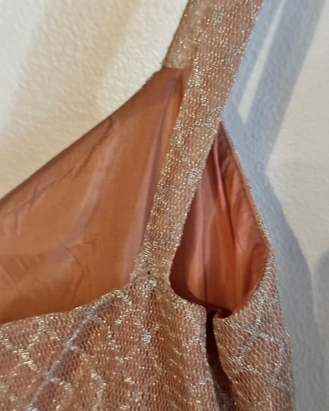 Mackie by Bob Mackie Nude Beaded Mini Dress Size 4