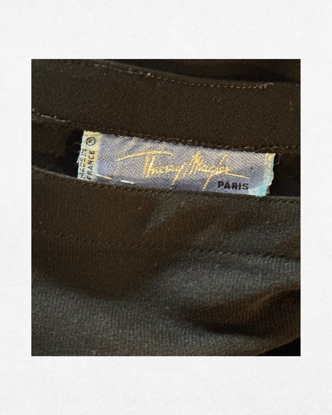 1980s Thierry Mugler Sculptural High-Waisted Skirt size S/M