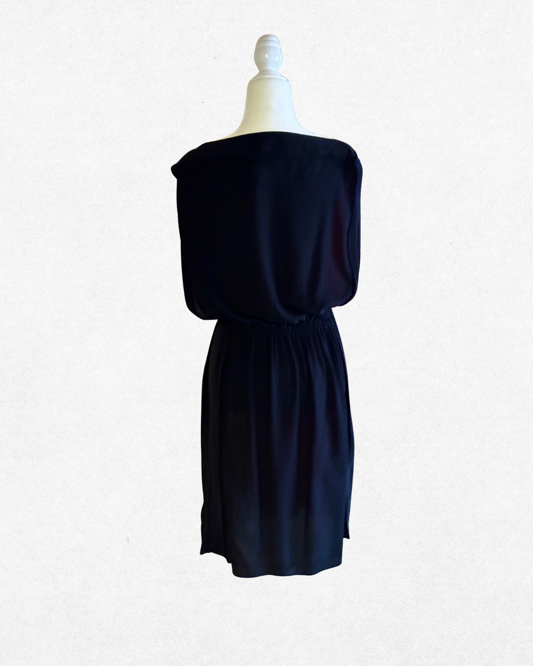 Vionnet Silk Pleated Colorblock Dress Size 8