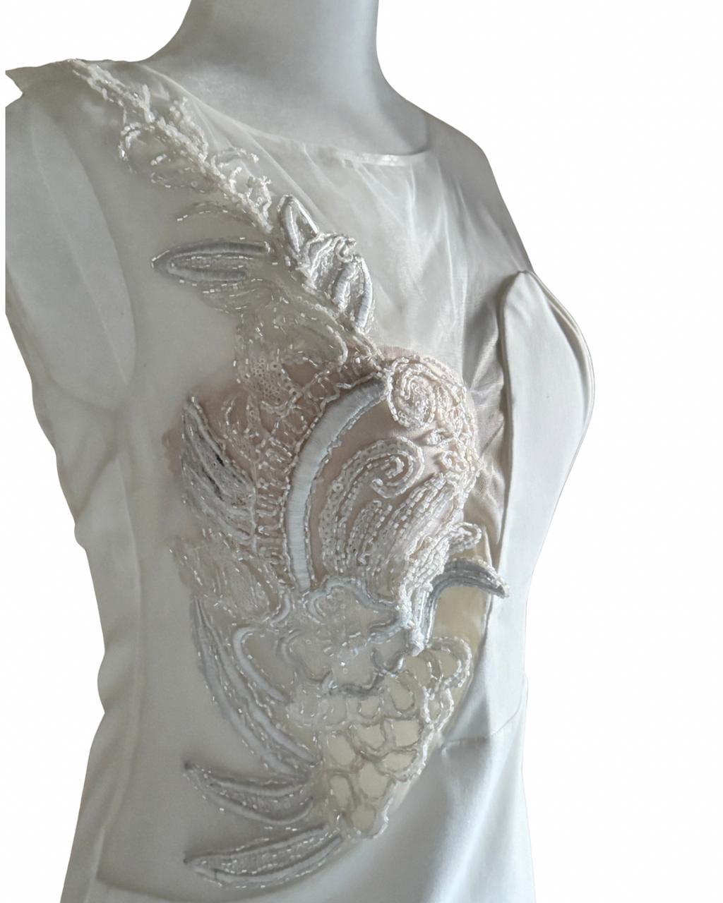 Vintage 2000’s Roberto Cavalli One-Shoulder Embellished Mini Dress – Size 40 (IT)/S