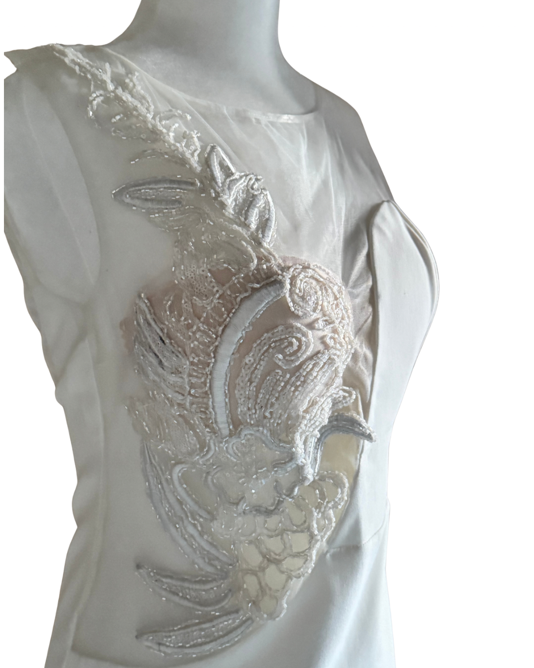 Vintage 2000’s Roberto Cavalli One-Shoulder Embellished Mini Dress – Size 40 (IT)/S