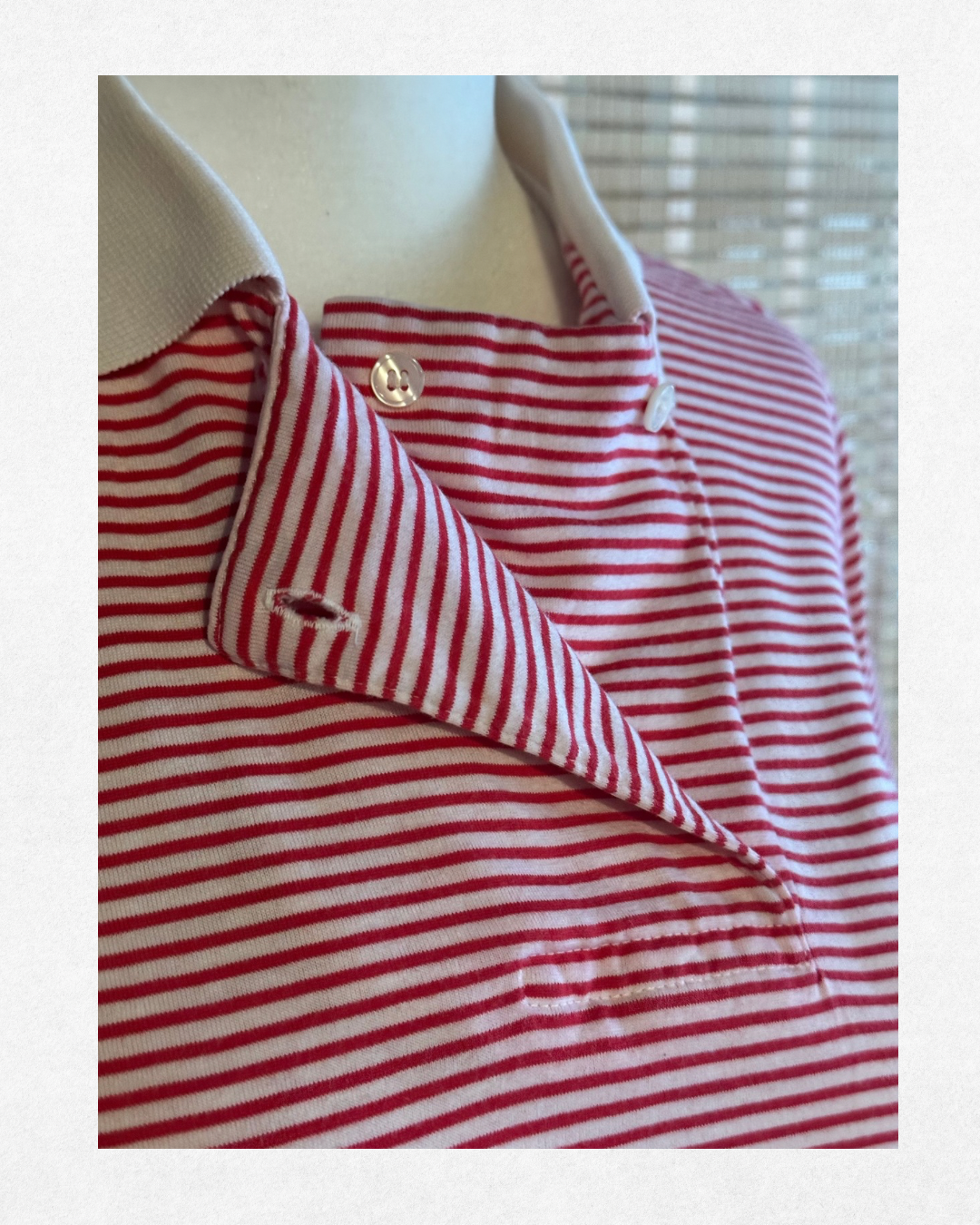 Vintage Christian Dior "Actifs" Cotton Polo Shirt Size M
