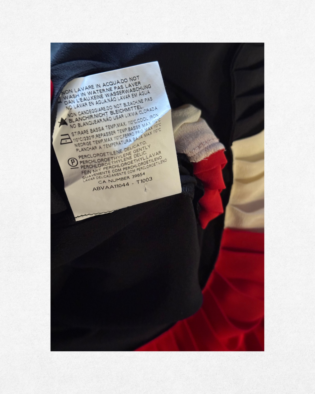 Vionnet Silk Pleated Colorblock Dress Size 8