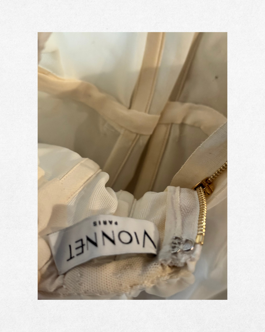 Vionnet SS15/16 Silk Strapless Gown – Size 34 FR (US 0/2)