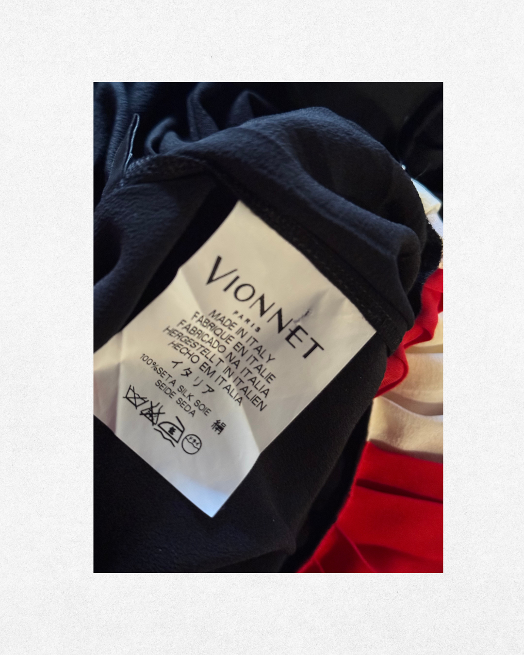 Vionnet Silk Pleated Colorblock Dress Size 8