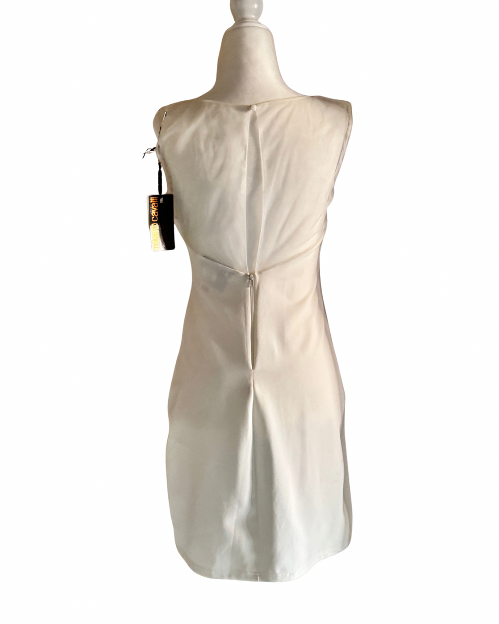 Vintage 2000’s Roberto Cavalli One-Shoulder Embellished Mini Dress – Size 40 (IT)/S
