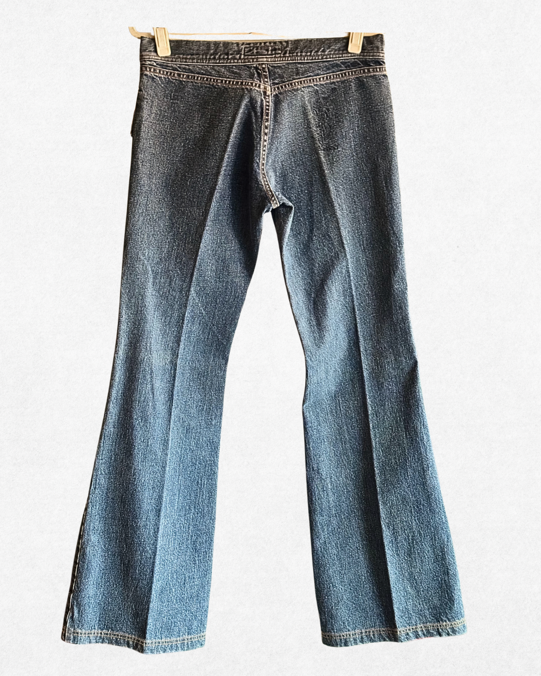 Vintage 90’s/00’s Yves Saint Laurent Rive Gauche Flared Jeans – Size F42 (Fits US 4–6)