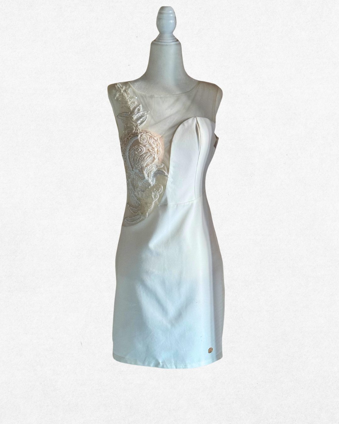 Vintage 2000’s Roberto Cavalli One-Shoulder Embellished Mini Dress – Size 40 (IT)/S