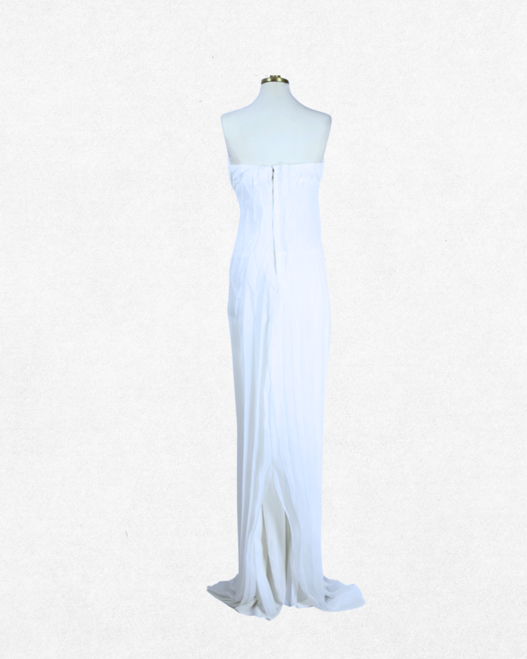Vionnet SS15/16 Silk Strapless Gown – Size 34 FR (US 0/2)