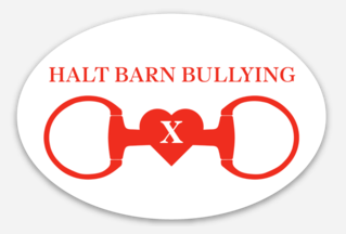 Halt Barn Bullying Sticker