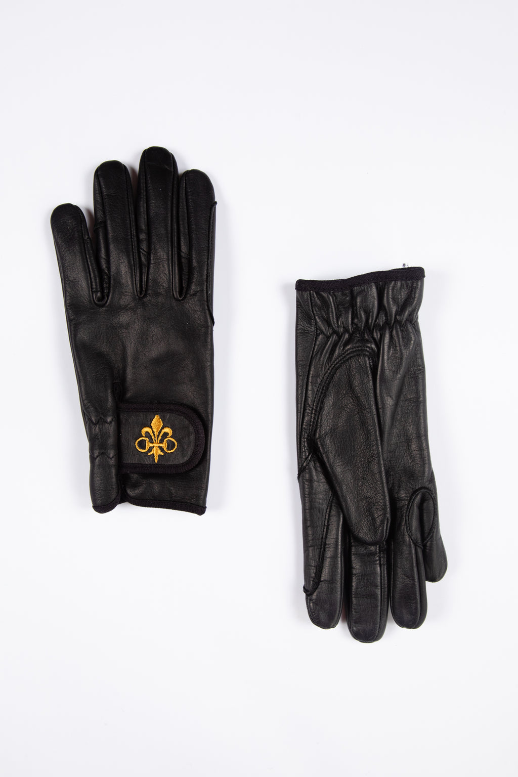 The Classic Riding Gloves - Black & Gold