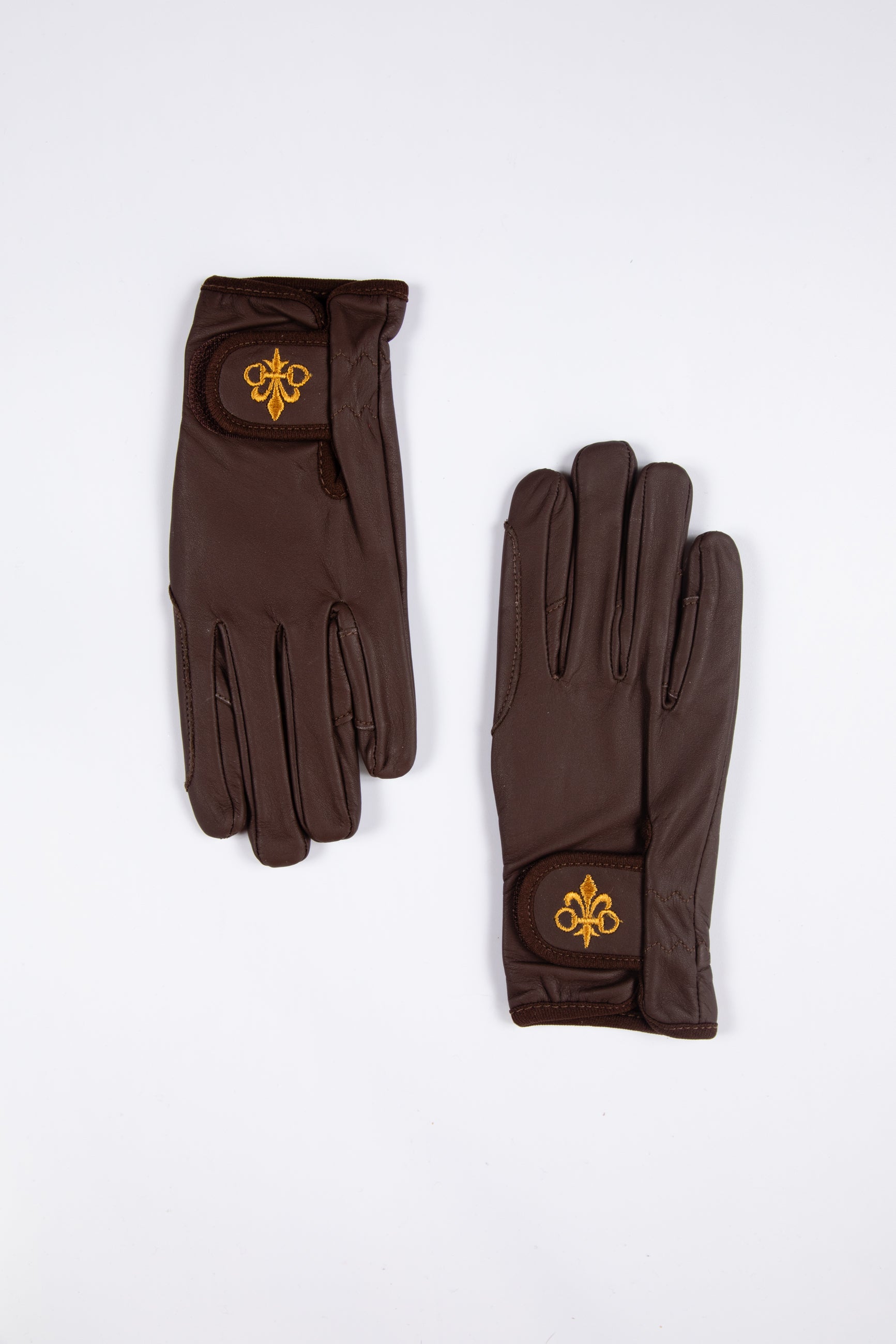 The Classic Riding Gloves - Chocolate