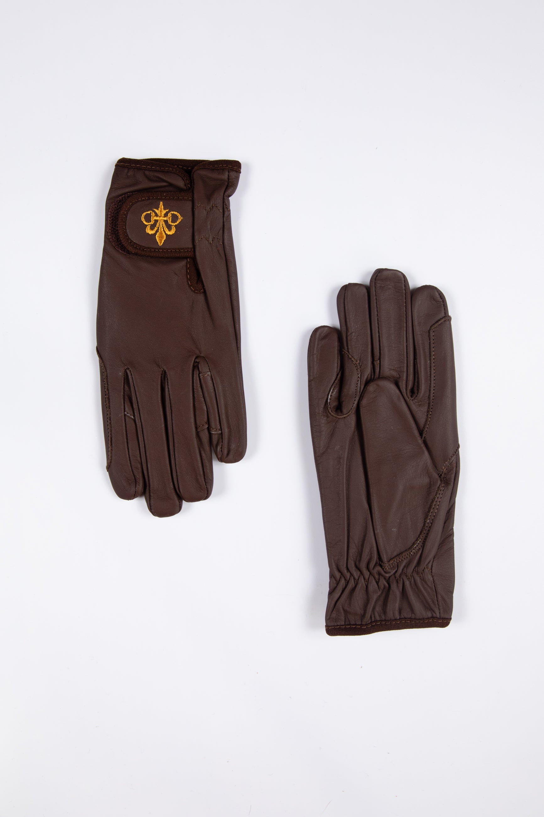 The Classic Riding Gloves - Chocolate