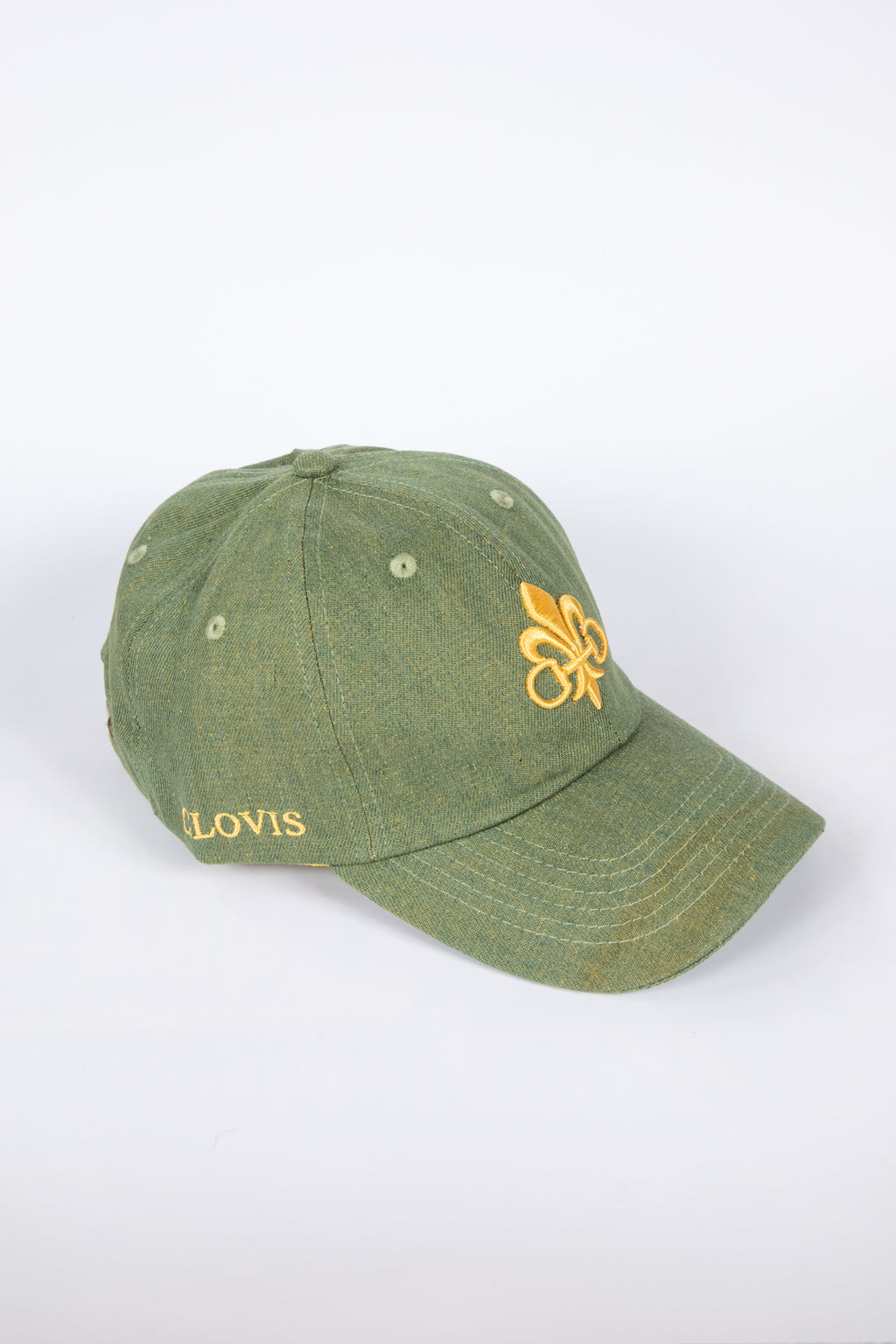 King Clovis Denim Dad Hat - Vert