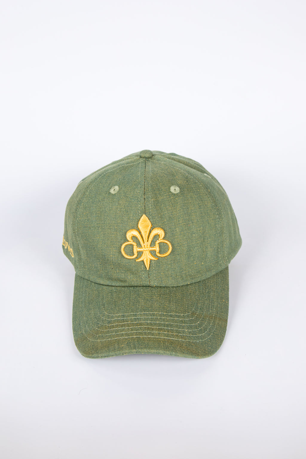 King Clovis Denim Dad Hat - Vert