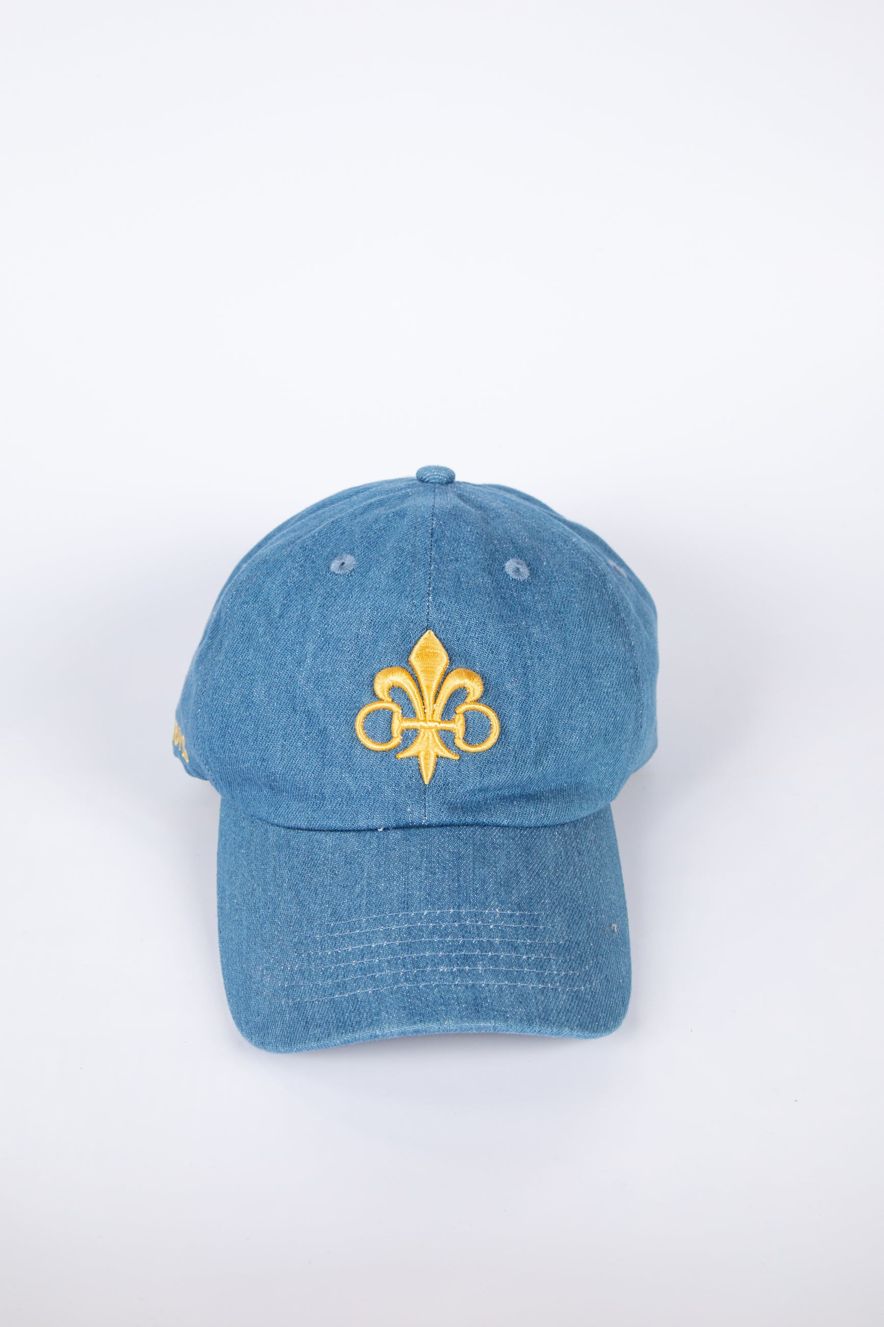 King Clovis Denim Dad Hat - Bleu
