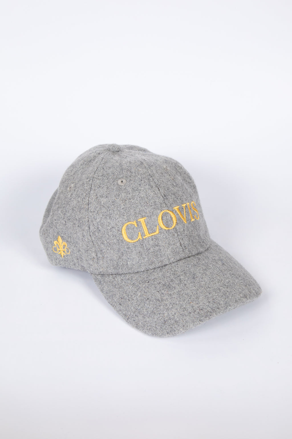 King Clovis Wool Dad Hat - Heather