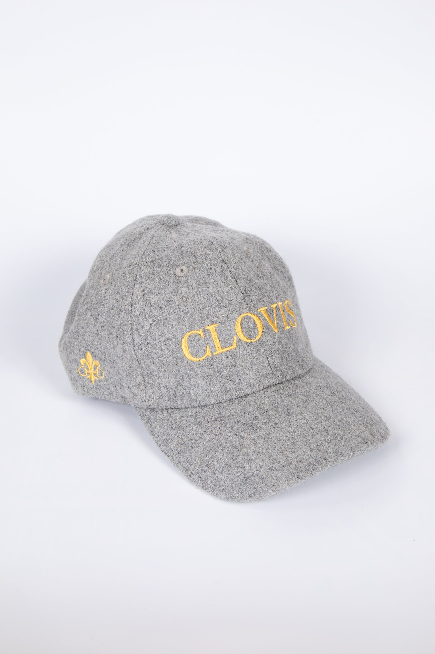 King Clovis Wool Dad Hat - Heather