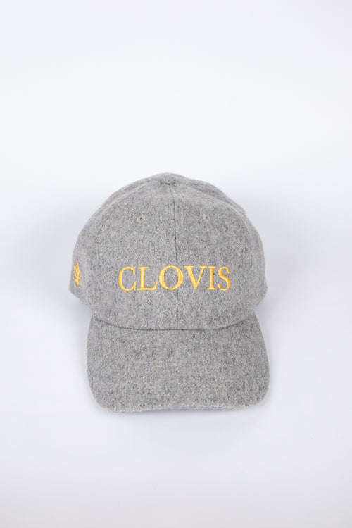 King Clovis Wool Dad Hat - Heather