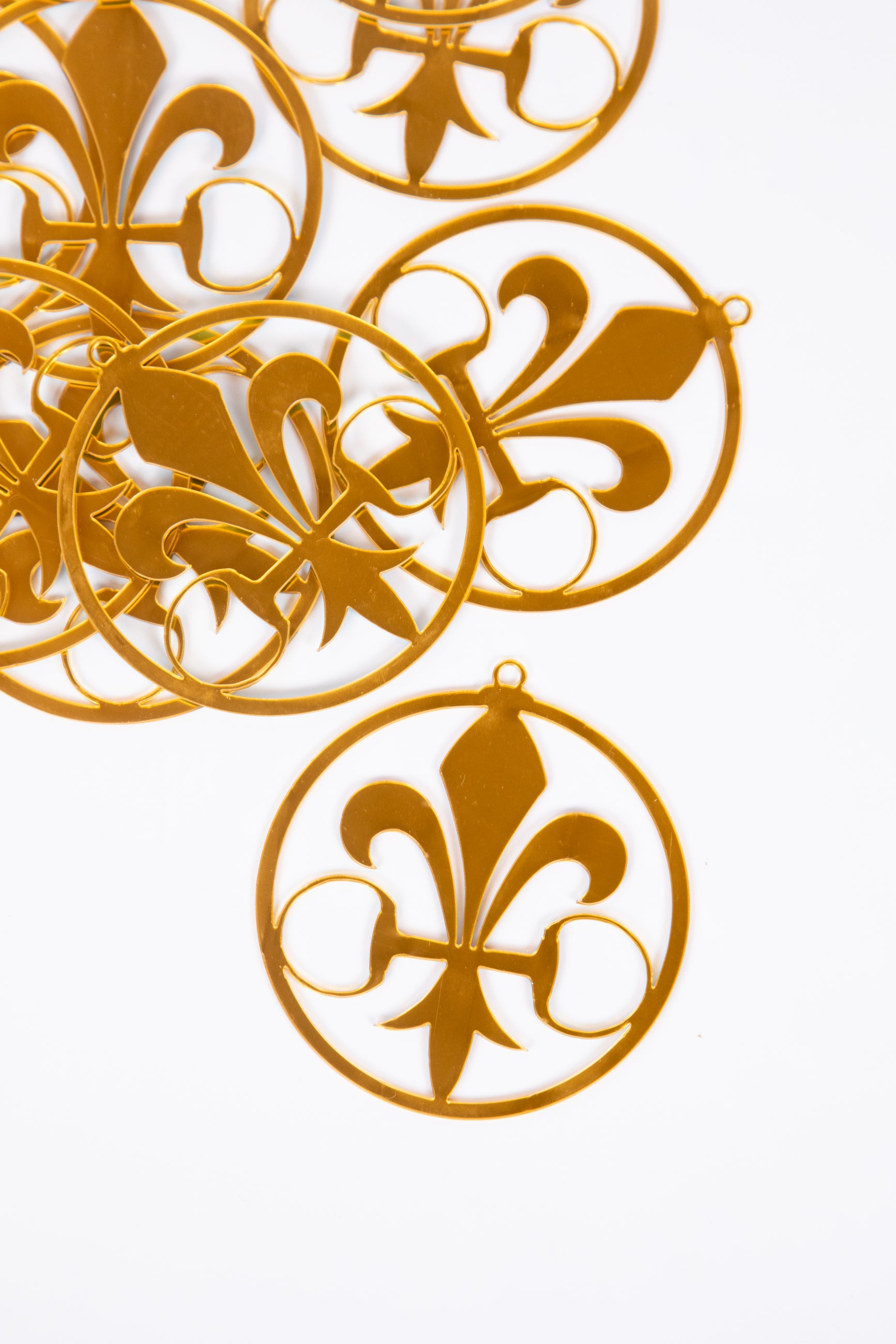 Acrylic Clovis Ornament - Pack of 3