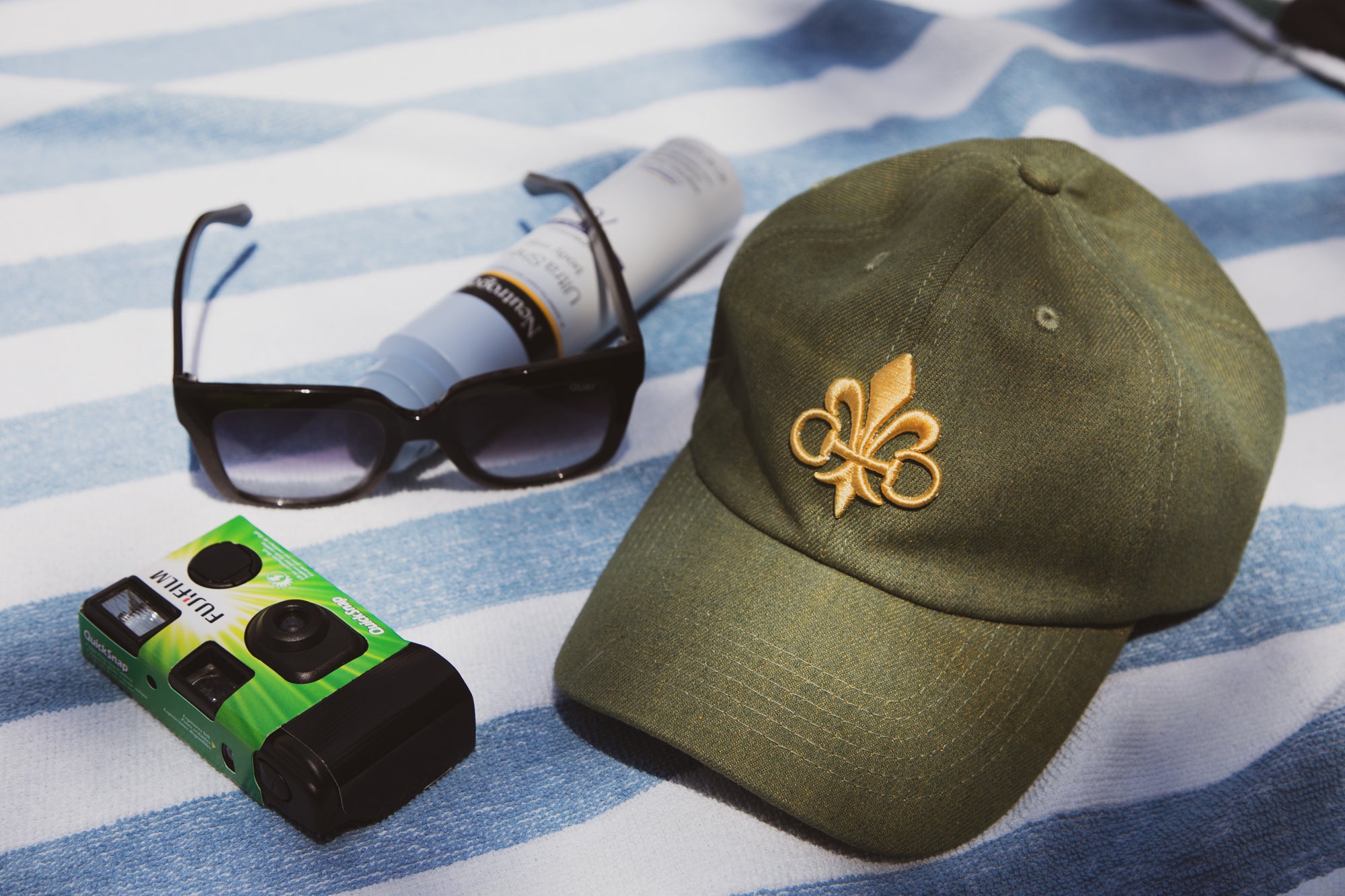 King Clovis Denim Dad Hat - Vert