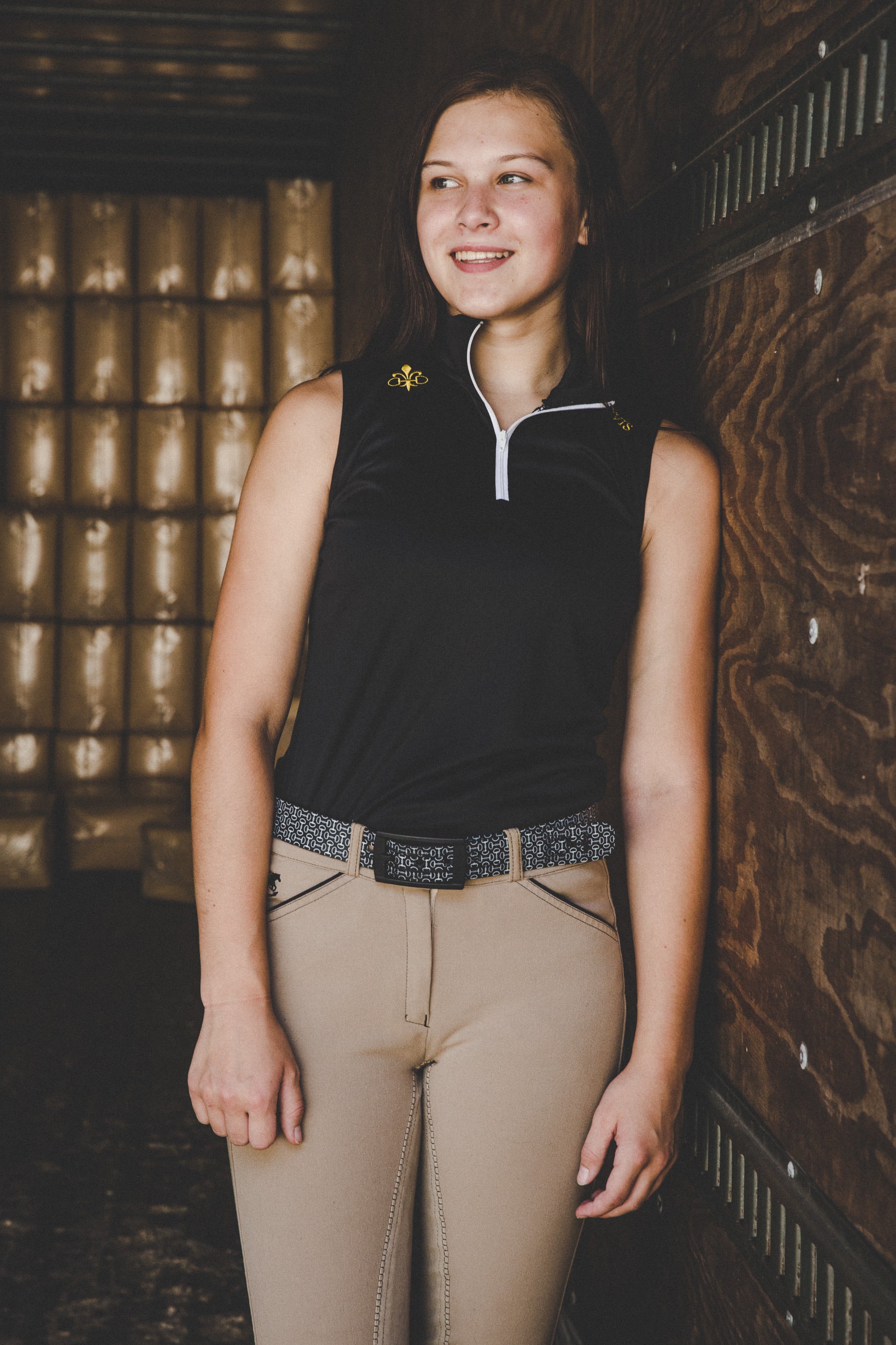 The Onyx Sleeveless 1/4 Zip
